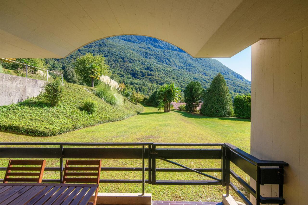 Cadro Garden By Quokka 360 - Flat With Garden View Lägenhet Lugano Exteriör bild